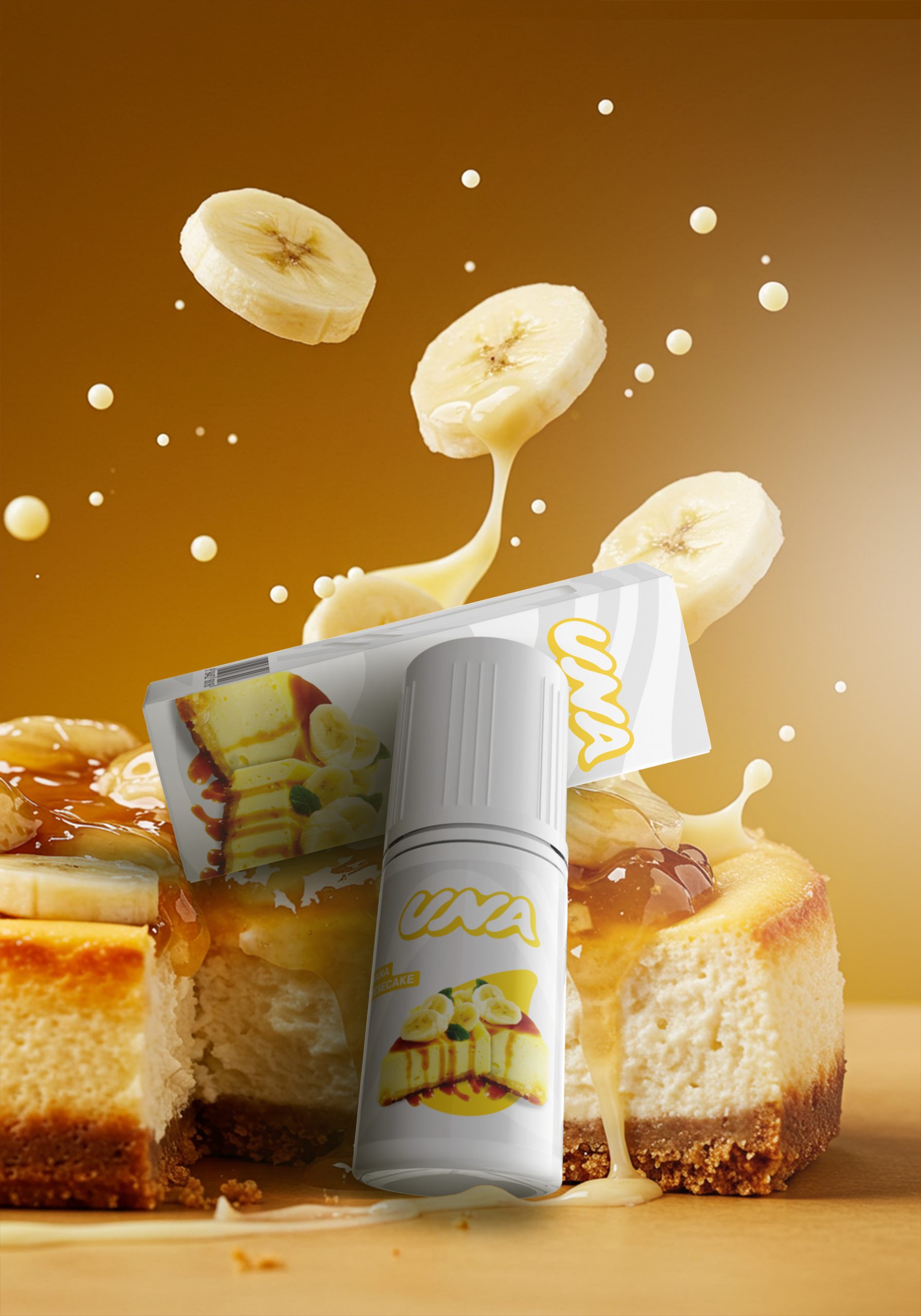Banana Cheese Cake Salt