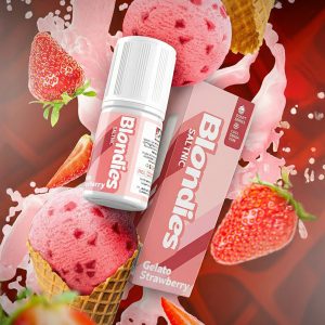 Blondies Gelato Strawberry Saltnic