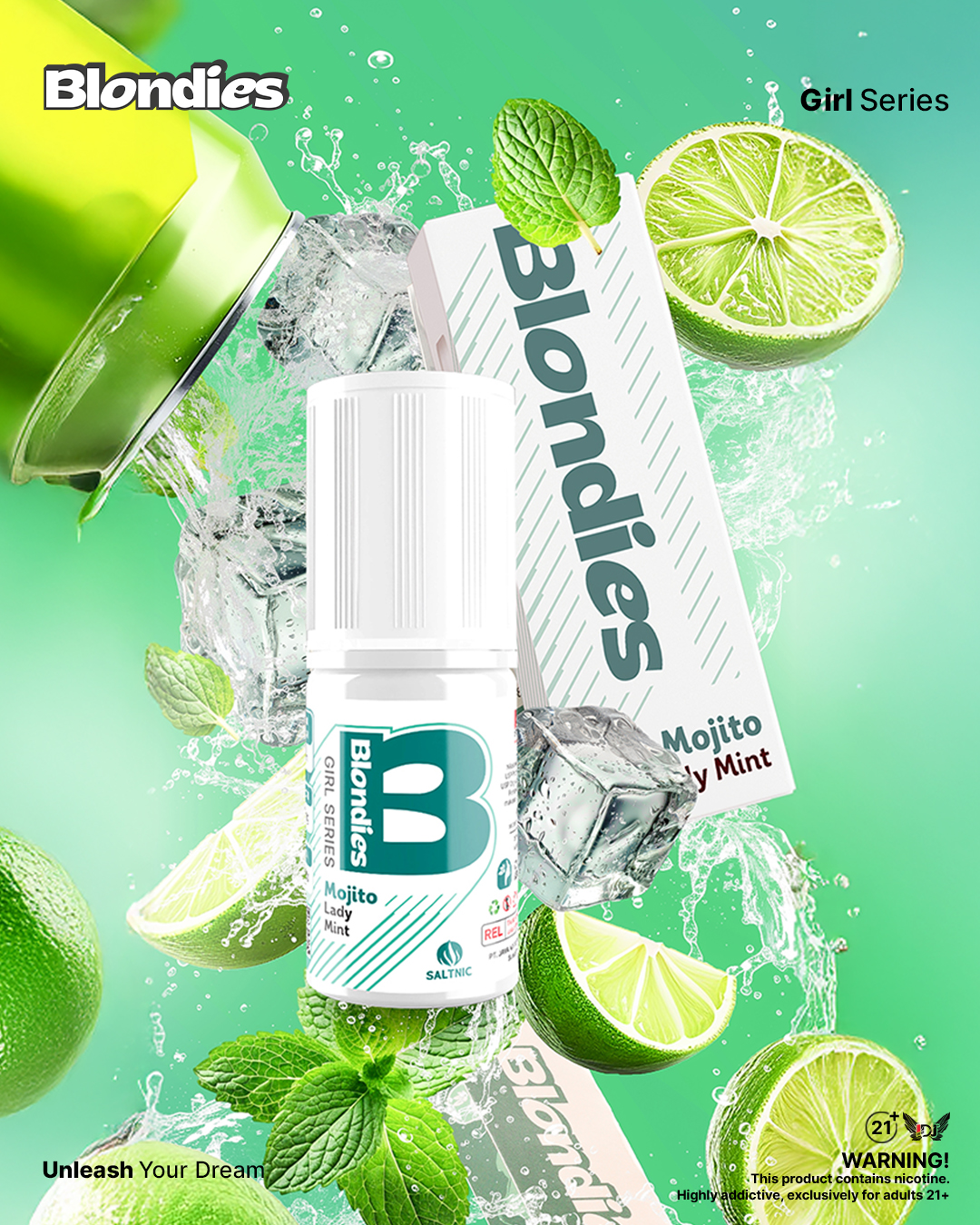 Blondies Girl Series Mojito Lady Mint Saltnic