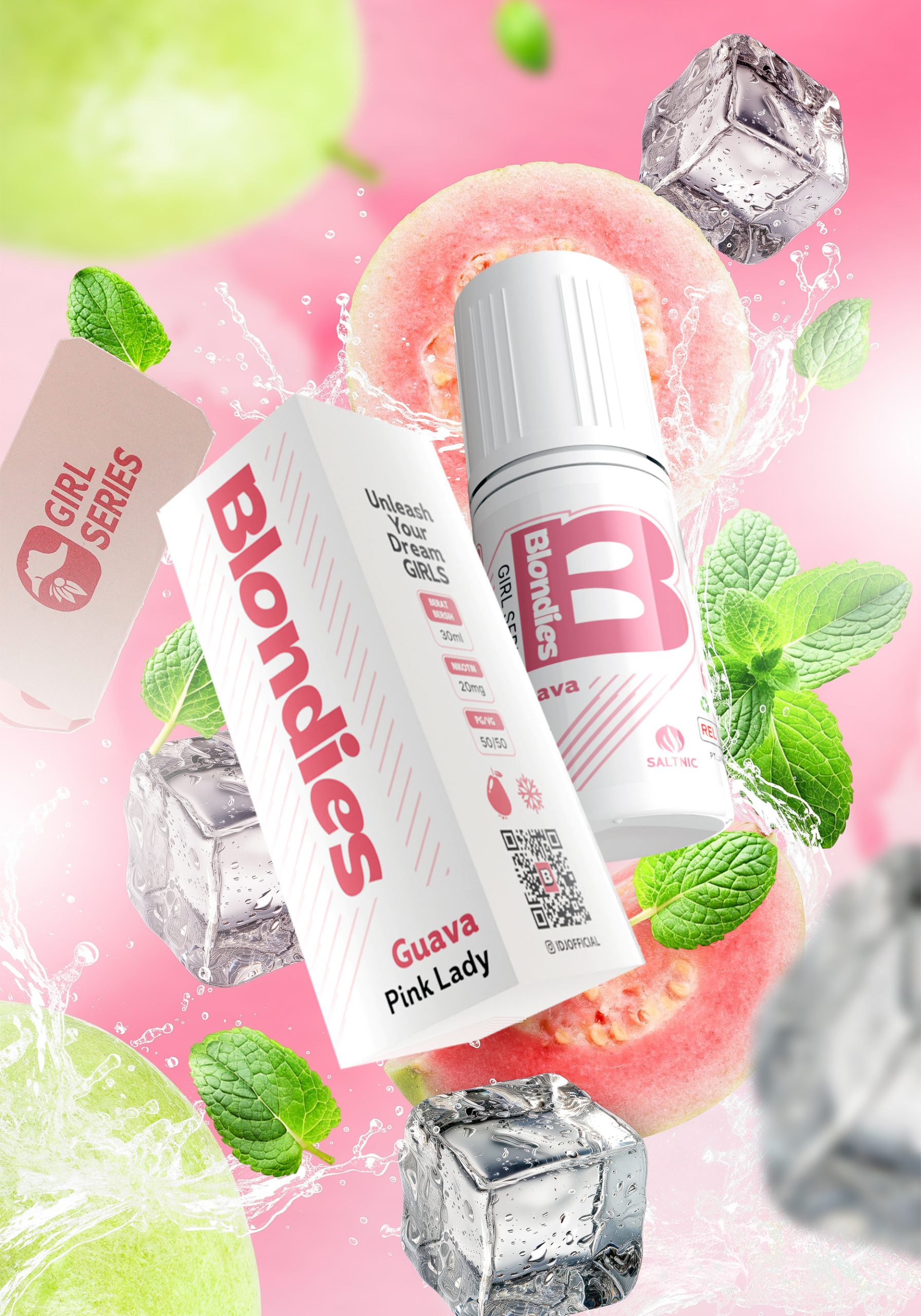 Blondies Girl Series Guava pink Lady