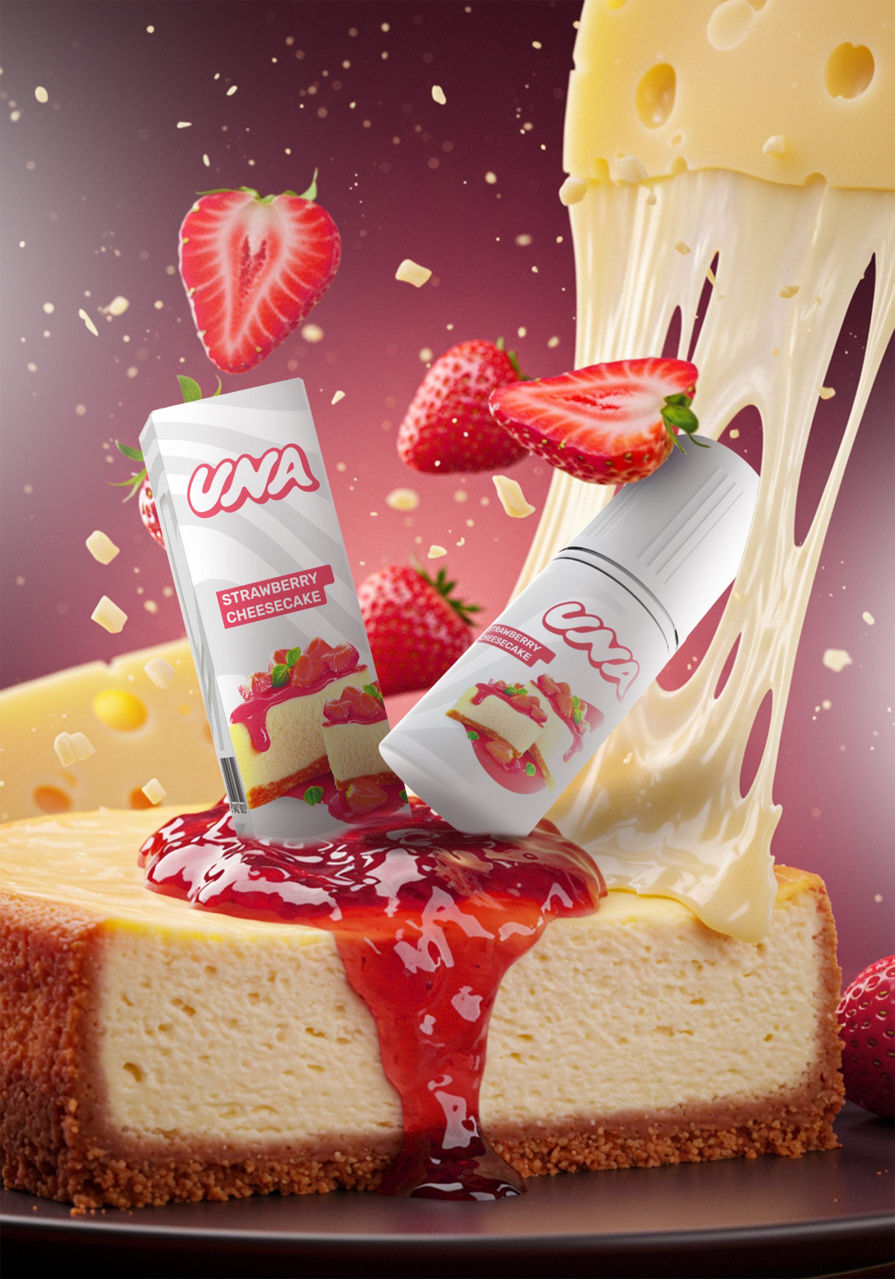 Strawberry Cheese Cake Salt