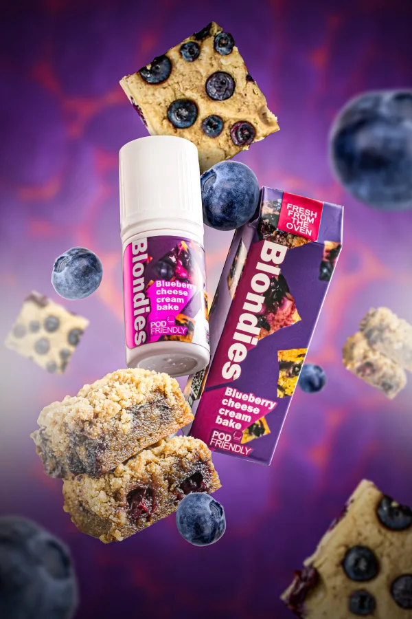 Blondies Blueberry Cheese Cream Bake Podfriendly 30ml