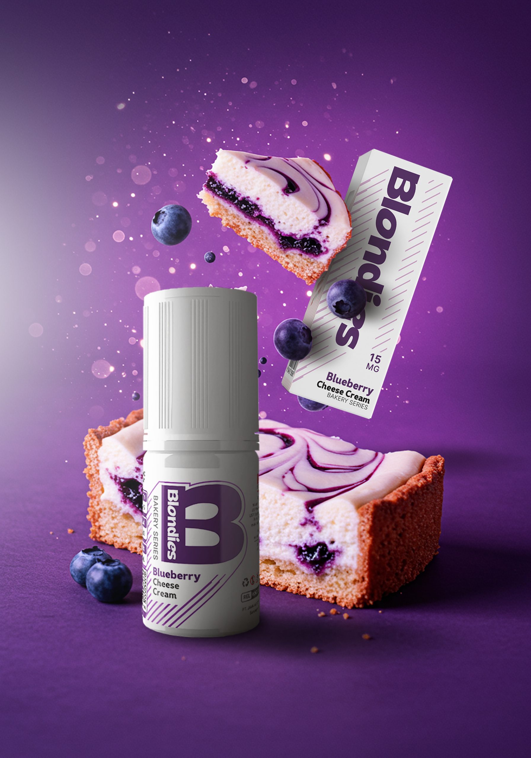 Blondies Blueberry Cheese Cream saltnic