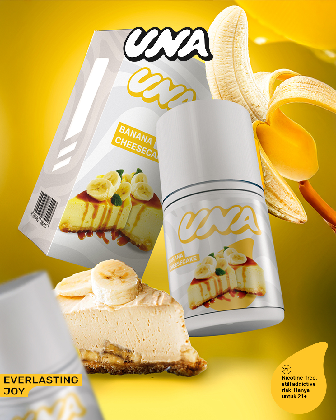 UNA Cheesecake Banana Freebase