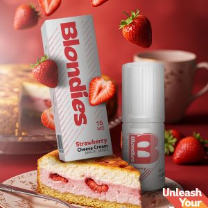 Blondies Strawberry Cheese Cream saltnic