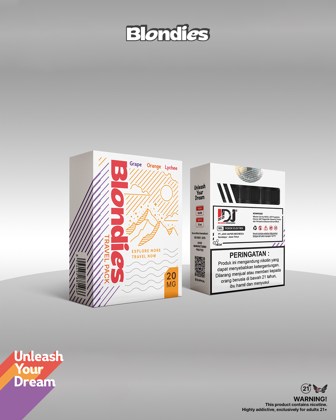 Blondies - Travel pack Mix