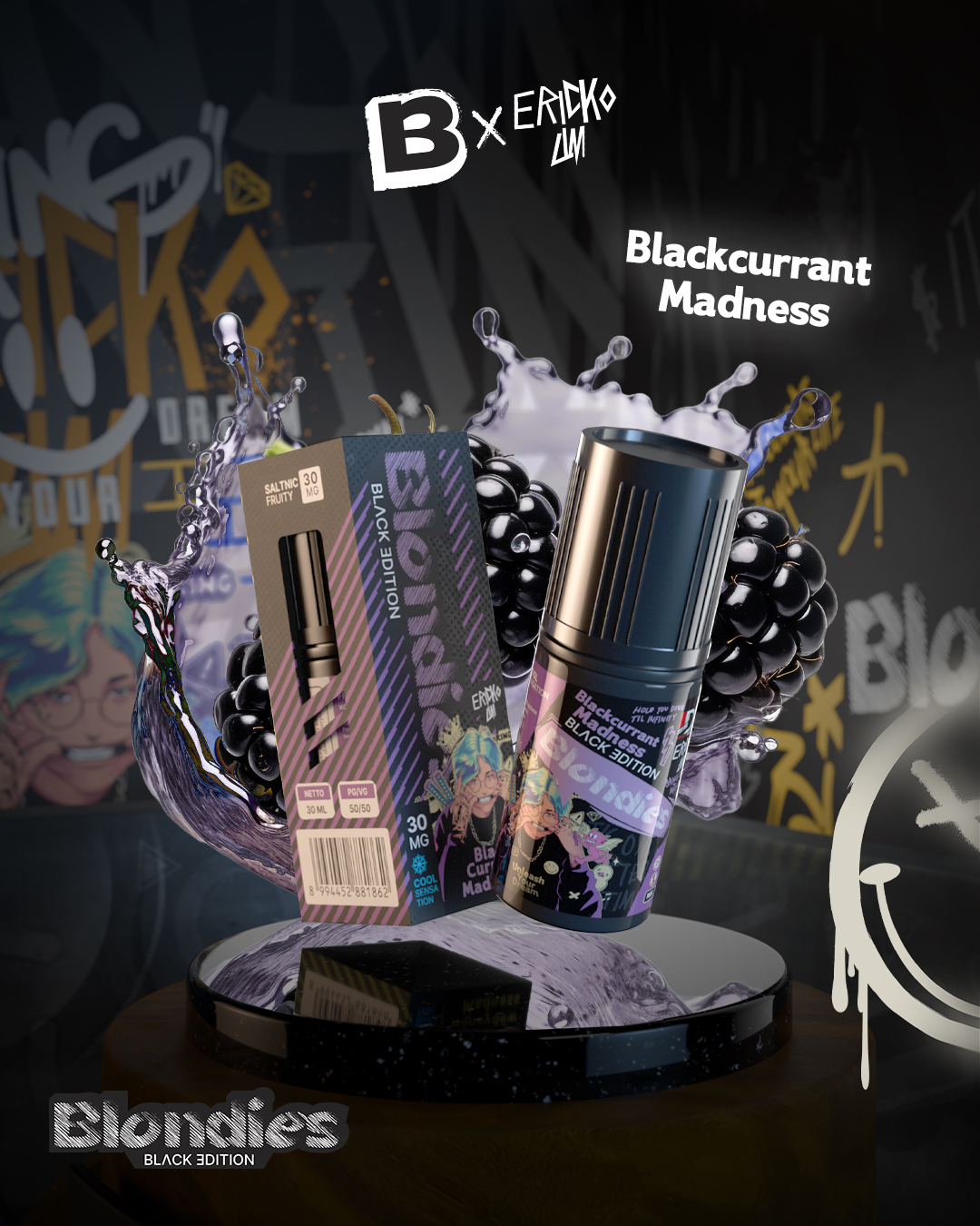 Blondies x ErickoLim Blackcurrent