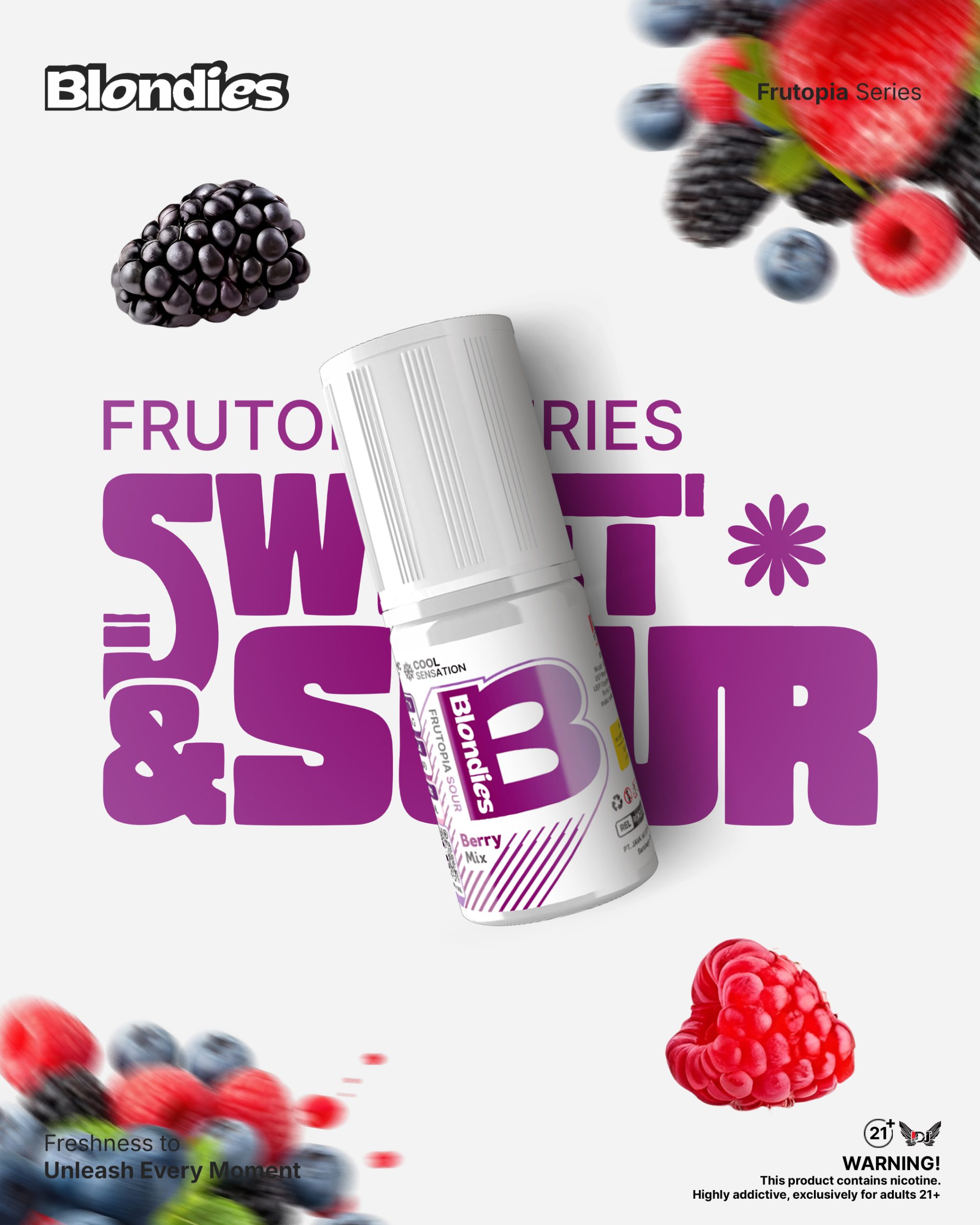 Blondies Mix Berry Saltnic