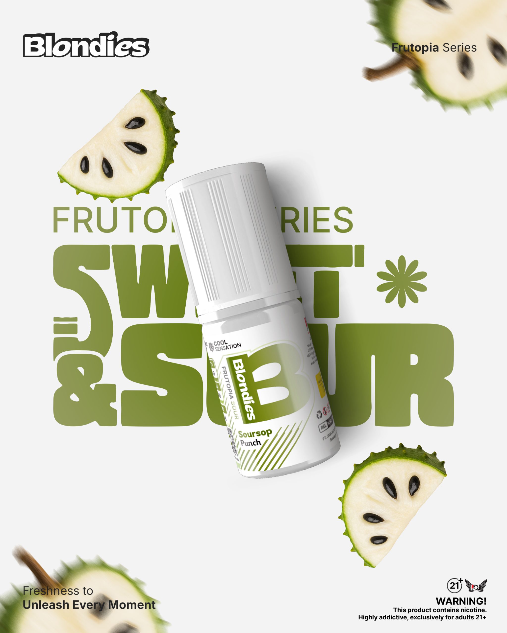 Blondies Soursop Punch Saltnic