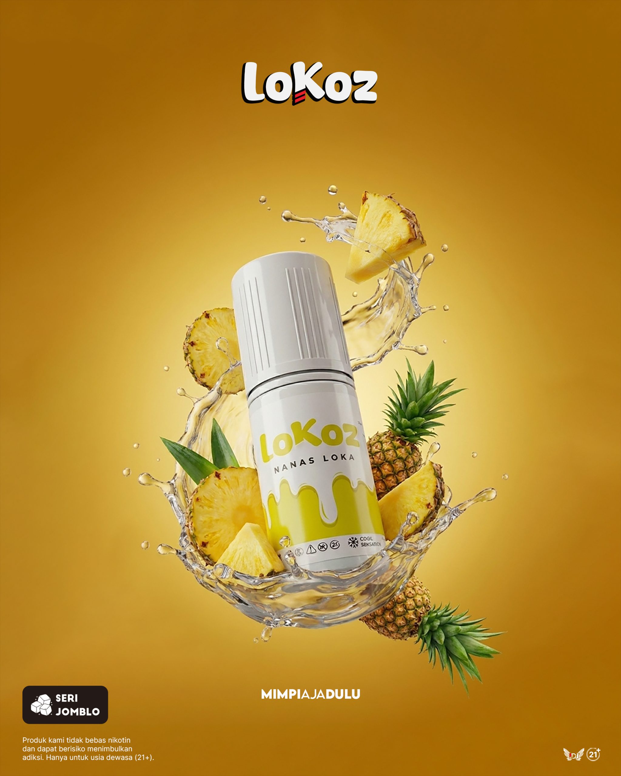 Lokoz seri jomblo - nanas loka